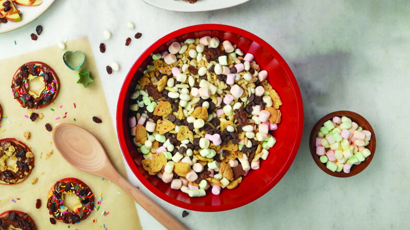 Inspiring creativity for kids in the kitchen: Trail mix, nachos
